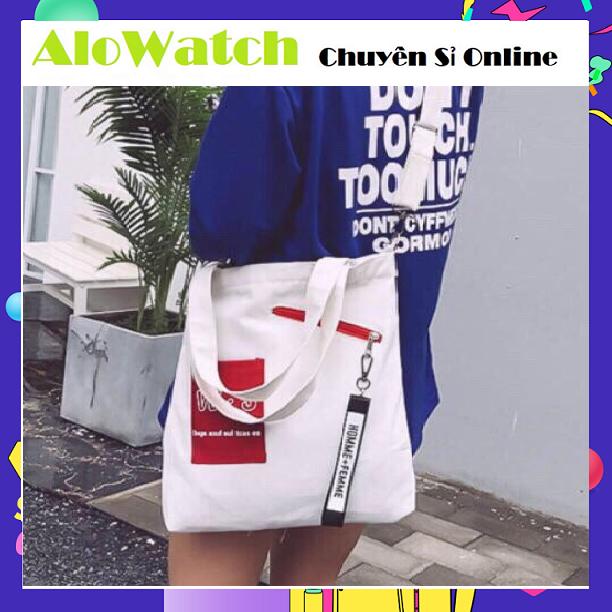 [Bán Sỉ] Túi Tote W.J Phong Cách Hàn Quốc AloWatch
