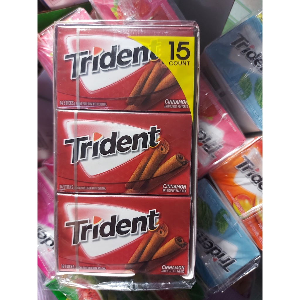 Kẹo singum Trident Mỹ - vĩ 14 thanh