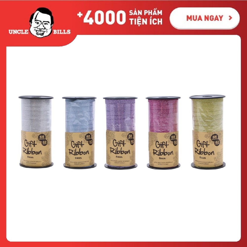 Cuộn dây ruy băng lấp lánh 54.8mx5mm UBL SW0142
