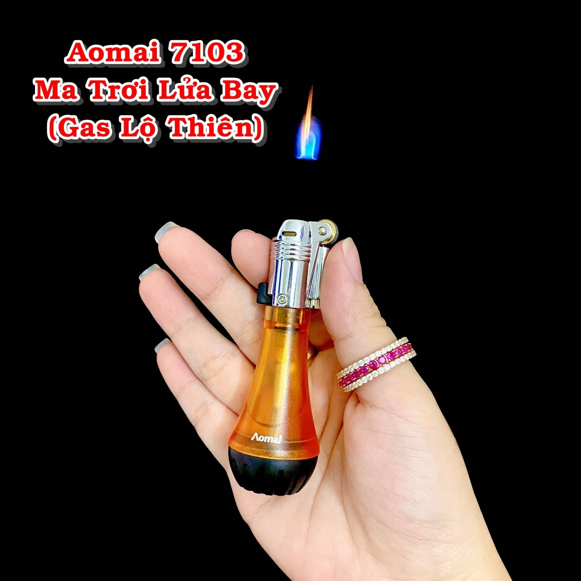 BẬT LỬA MA TRƠI LỬA BAY GAS LỘ THIÊN AM7103