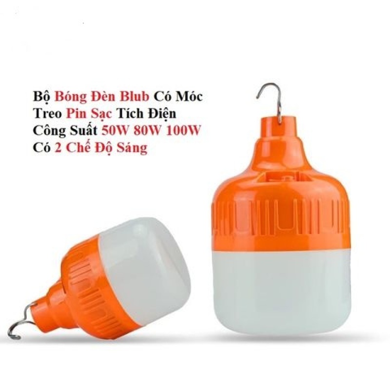 Bóng đèn tích điện 6-8h với 3 chế độ, Bóng đèn tích điện 6-8h với 3 chế độ,30W + 60w, bóng đèn tiết kiệm điện ( Quý khách vui lòng chọn công suất phù hợp )