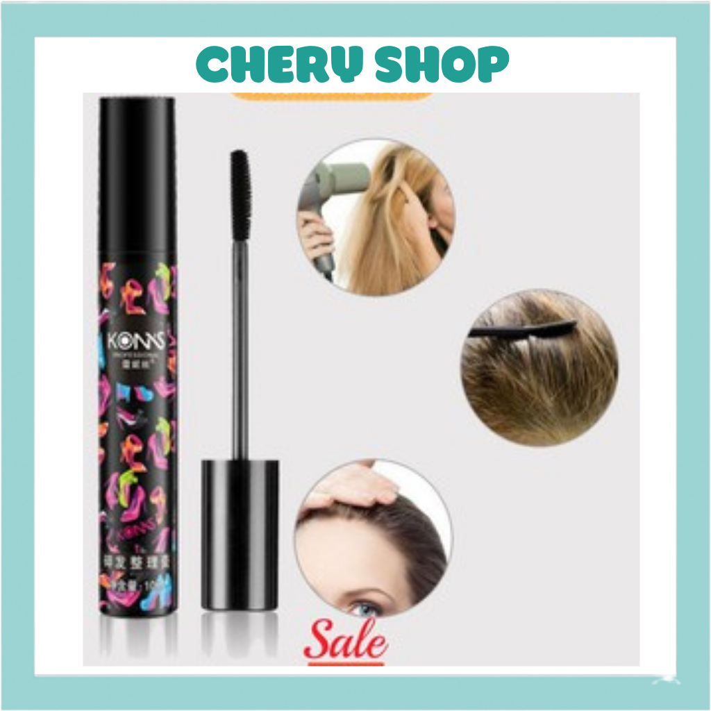 Tóc giả chuốt mascara làm gọn tóc con tiện dụng