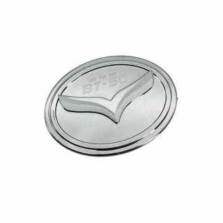 Ốp nắp bình xăng ô tô Mazda BT50 mạ crom bảo vệ chống xước và trang trí ô thumbnail