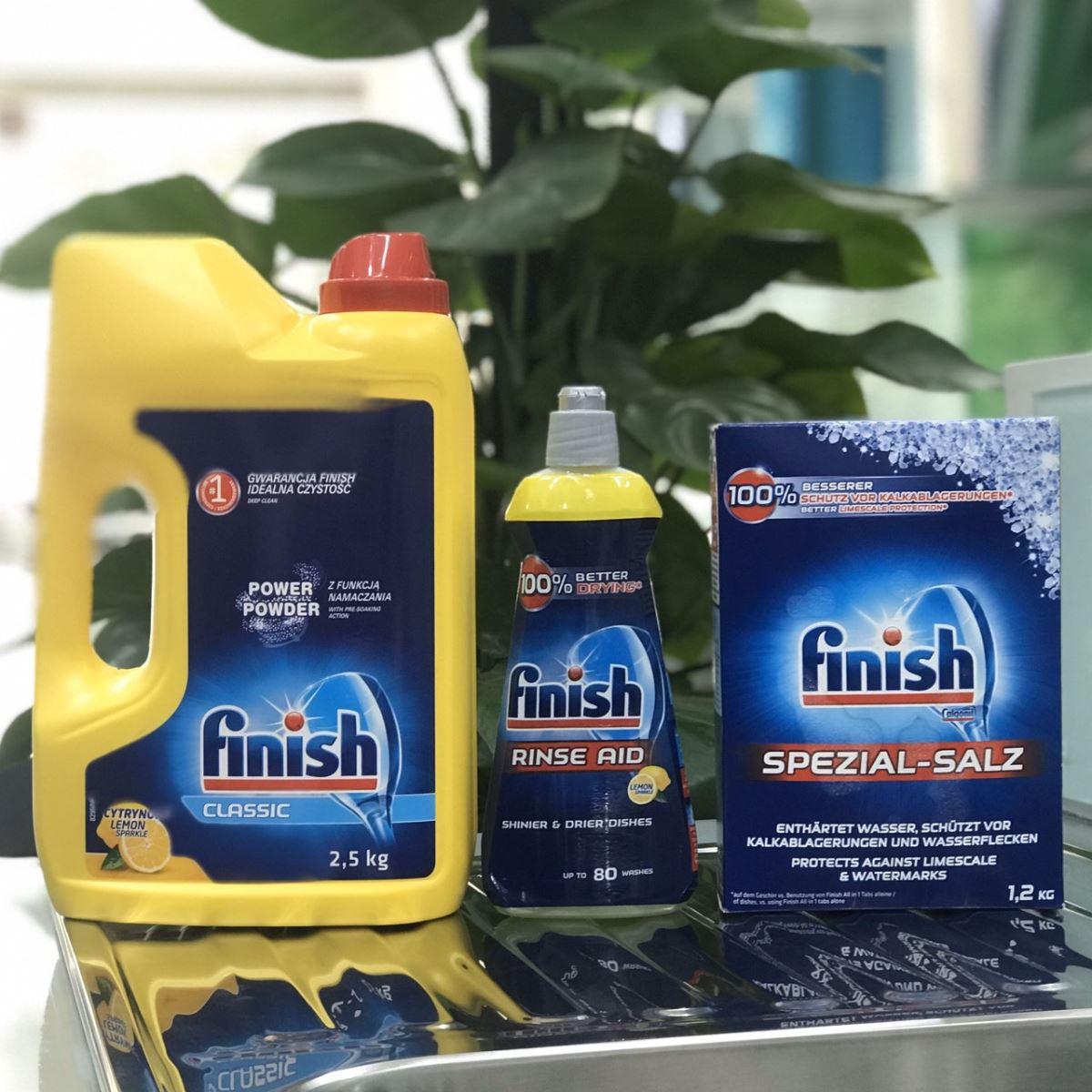 Bột rửa bát Finish Classic 2.5kg