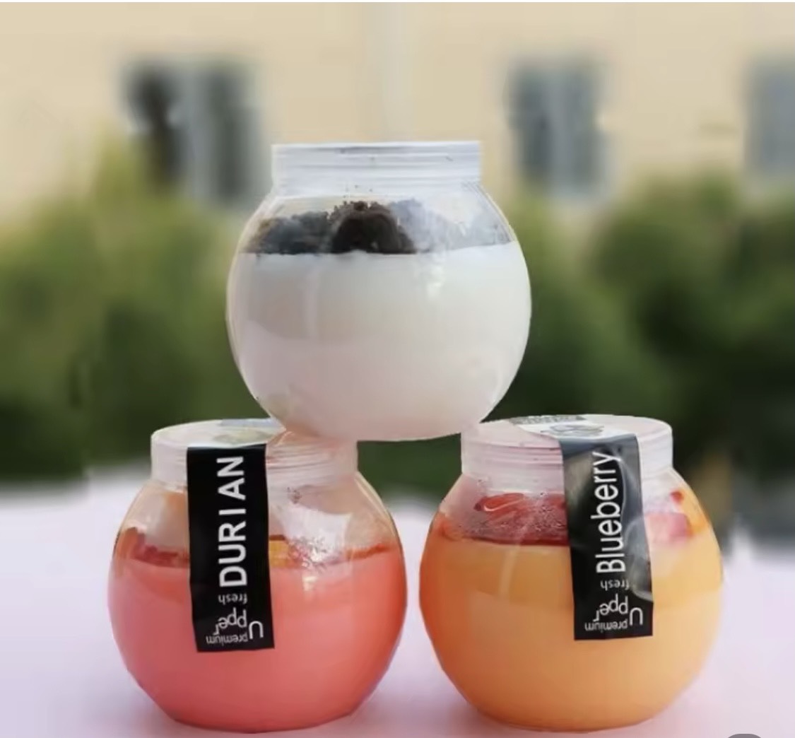 Hũ thuỷ tinh tròn 100Ml nắp nhựa