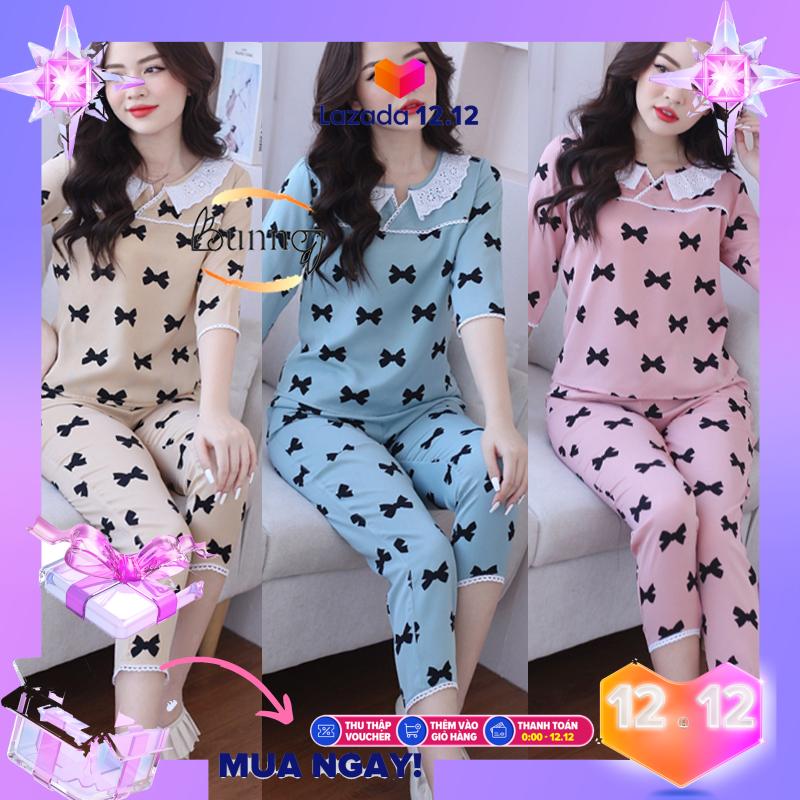 ĐỒ BỘ NỮ MẶC NHÀ, CHẤT LIỆU LỤA MANGO CAO CẤP, QUẦN ÁO VỀ ĐỦ SIZE S,M,L,XL