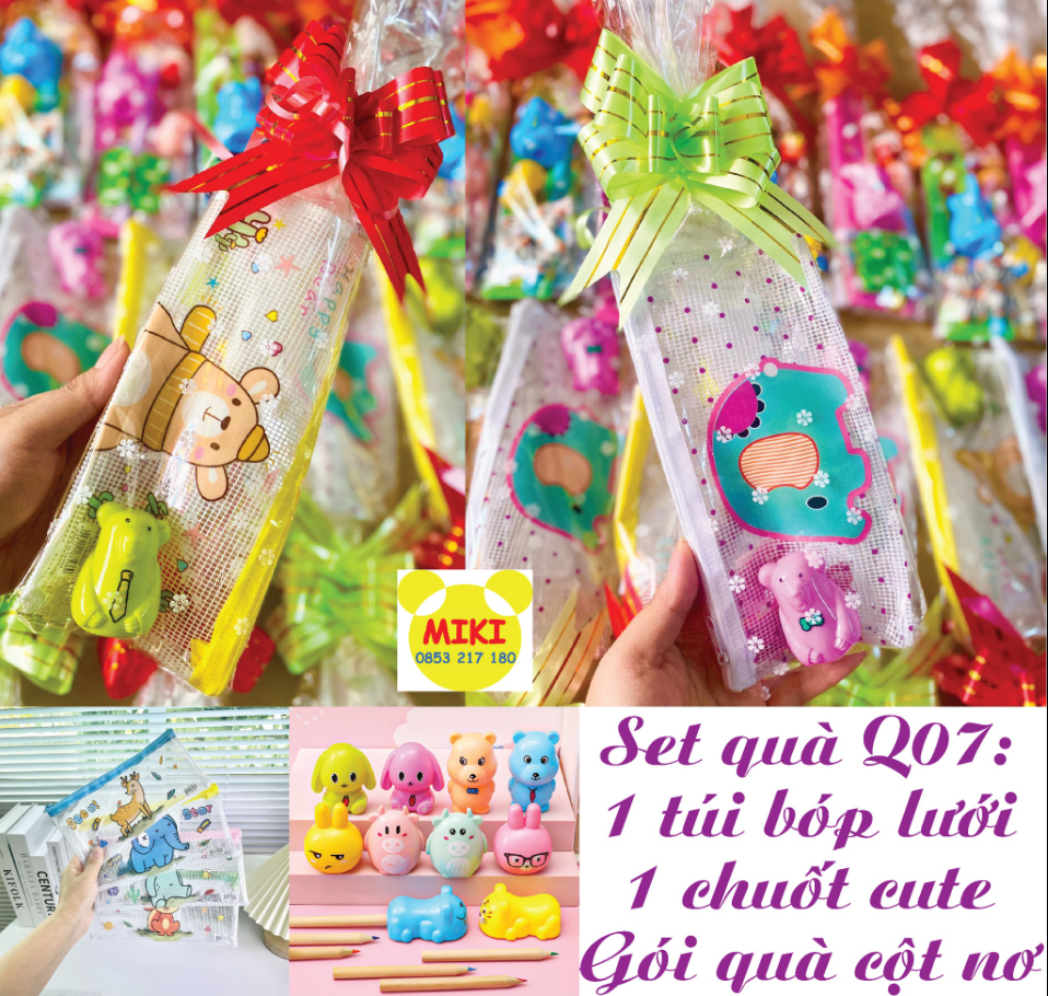 SET QUÀ GIÁ RẺ, PHẦN THƯỞNG HỌC SINH (Đồ dùng dạy học Miki)