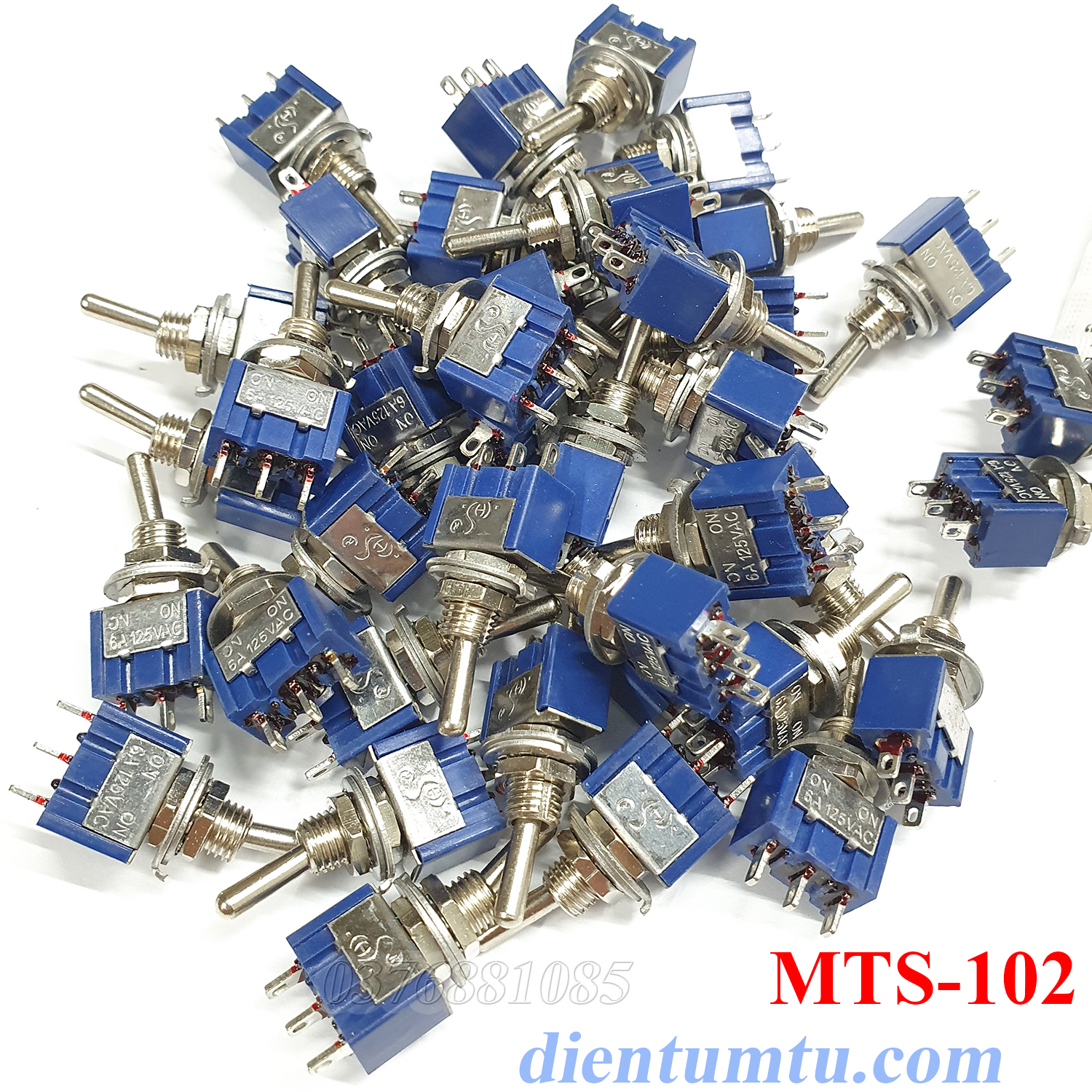 Công Tắc Gạt MTS-102 - MTS-103 - 3A/250V 6A/125V
