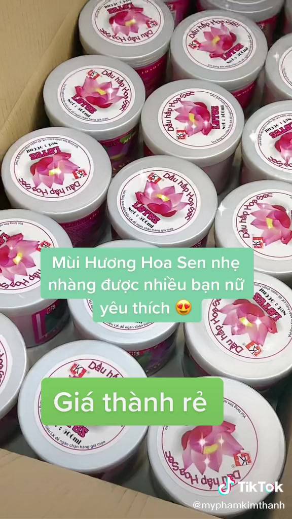 Dầu hấp dưỡng tóc Hoa Sen 500ml - 1000ml ( Lotus Repair Hair Treatment )