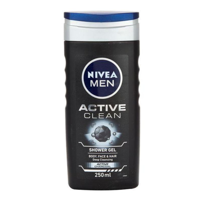 (HSD 09/2020 - SX Đức) Sữa Tắm 3in1 Nivea Men Active Clean cao cấp