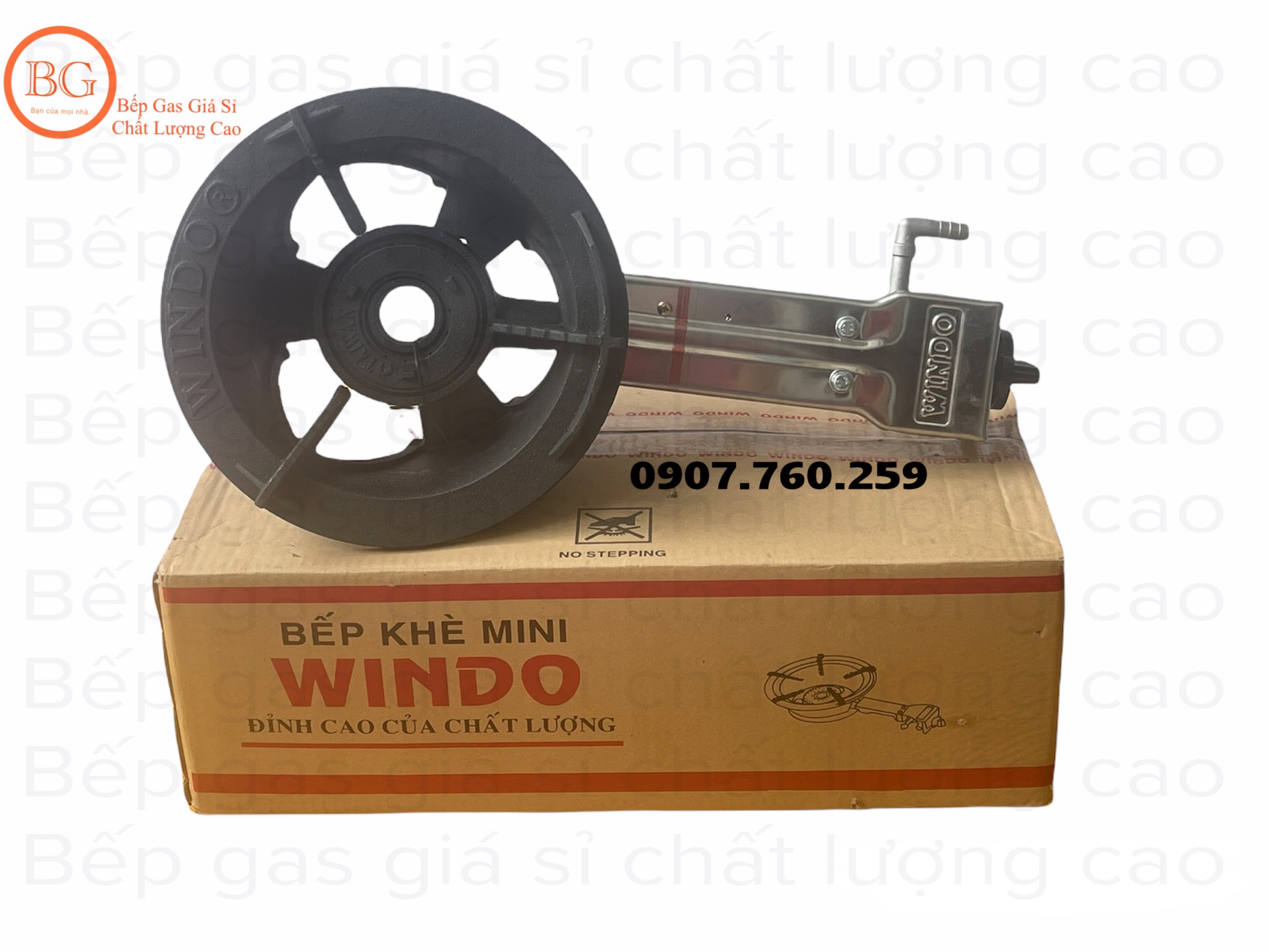 Bếp Gas Công Nghiệp Khè Windo Mini – Nhỏ Gọn, Lửa Mạnh, Dành Cho Gia Đình & Quán Nhỏ | Hàng Chính Hãng