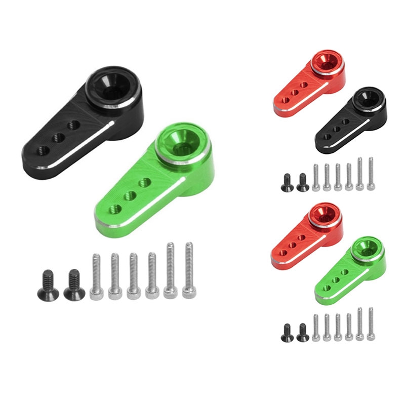 2Pcs Metal 15T Servo Arm Servo Horn Fit EMAX ES08MA II Servo for Axial
