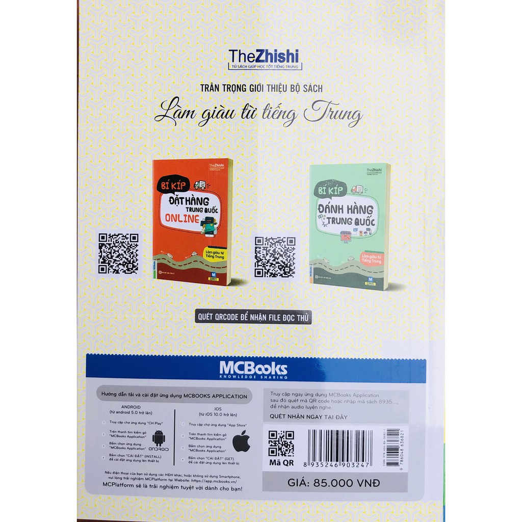 [HCM]Sách - Tự học tiếng Trung cho người mới bắt đầu