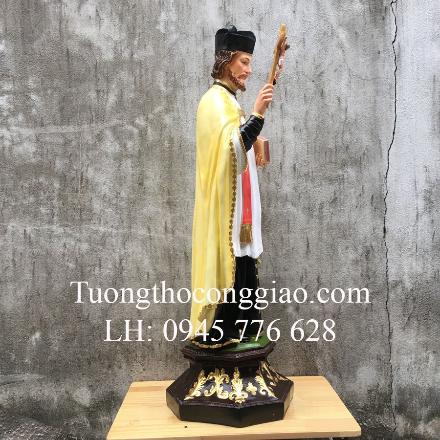 Tượng Thánh Phanxico Xavie 100cm composite