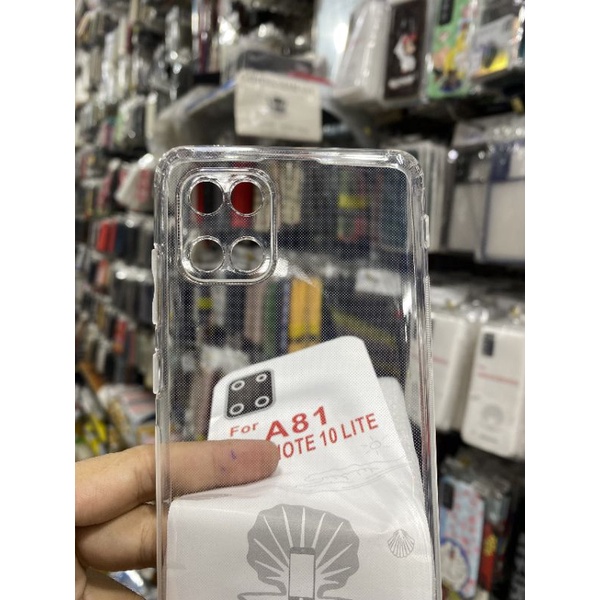 Ốp lưng Samsung Note 10 lite dẻo siêu trong suốt bảo vệ camera