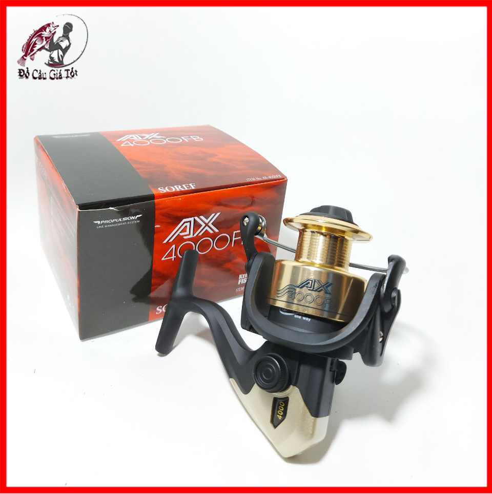 [Chính Hãng] Máy Câu Cá Soref AX 4000 Malaisia Chất Lượng
