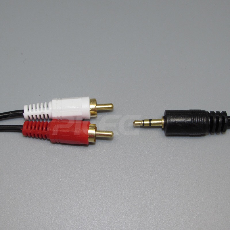 Dây Cáp Bông Sen Jack 3.5 Ra 2  Đầu AV dài 3M