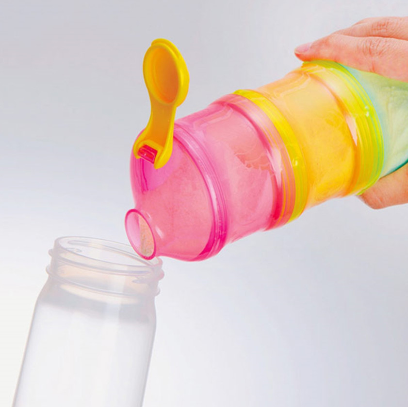 BÌNH CHIA SỮA CHO BÉ 3 TẦNG LEC ANPANAMAN (GỒM 2 NGĂN 95ML VÀ 1 NGĂN 130ML)