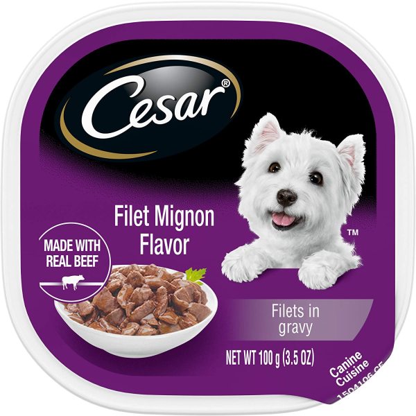 [USA] CESAR Wet Dog Food - Pate Dành Cho Chó - Filet Mignon 100gr