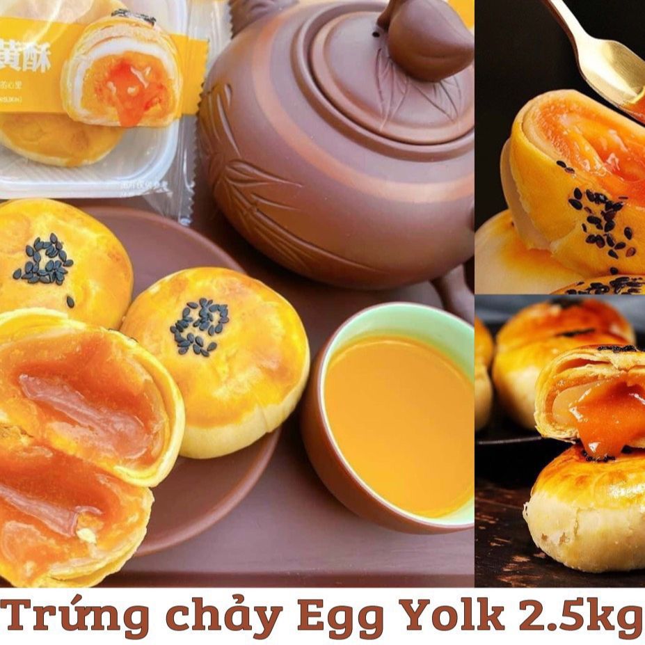Bánh Trứng Chảy Egg Yolk Thùng 2,5kg