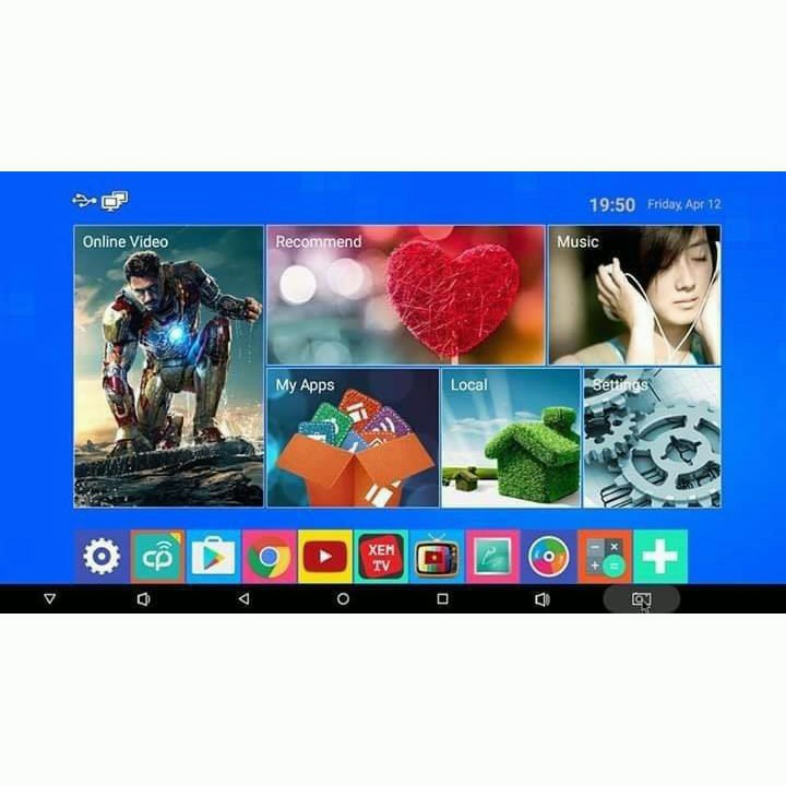 Android TV Box MXQ PRO 4K bản 16G+256GB Tiếng Việt Wifi 5G, Android tivi box