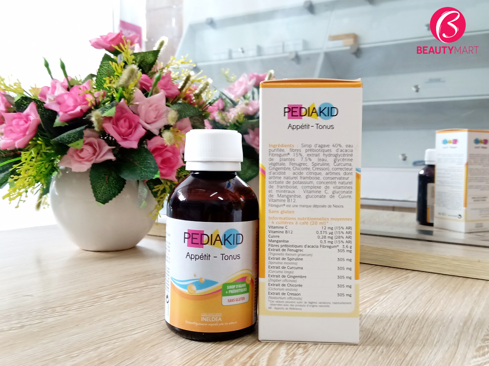 Pediakid Appetit Tonus giúp trẻ ăn ngon