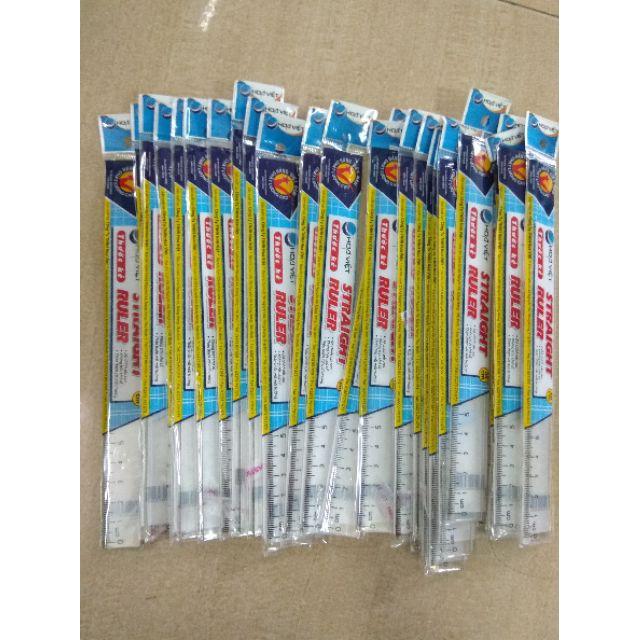 25 thước kẻ 20cm hoa việt