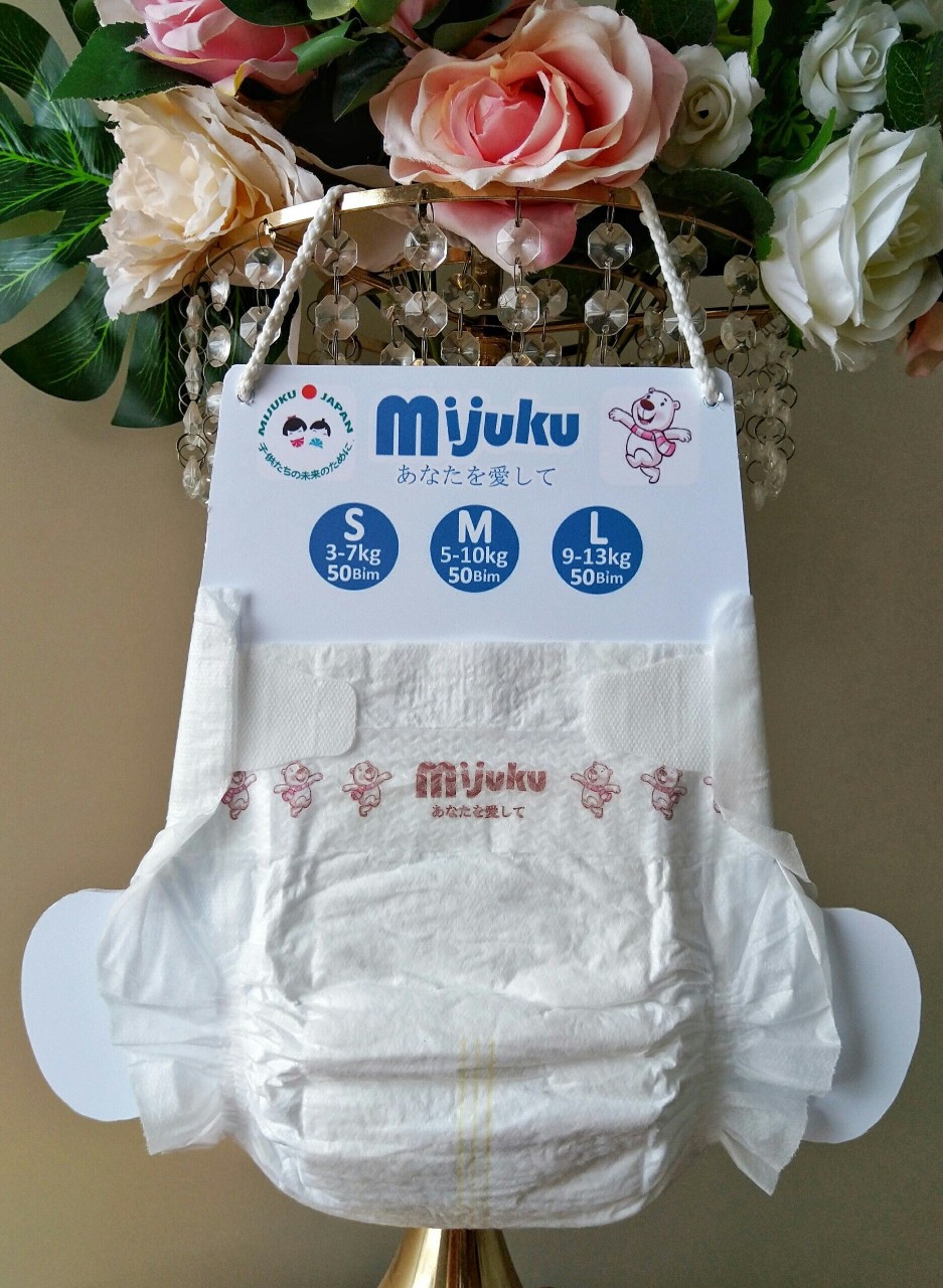 [HCM][50 miếng] Tã dán Mijuku Bỉm quần cho trẻ sơ sinh thoáng má