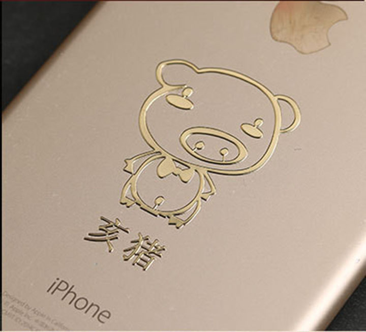 HÌNH DÁN HEO VÀNG - HÌNH DÁN NHÀ CỬA, ĐIỆN THOẠI, MŨ BẢO HIỂM, SÁCH VỞ, TÚI XÁCH