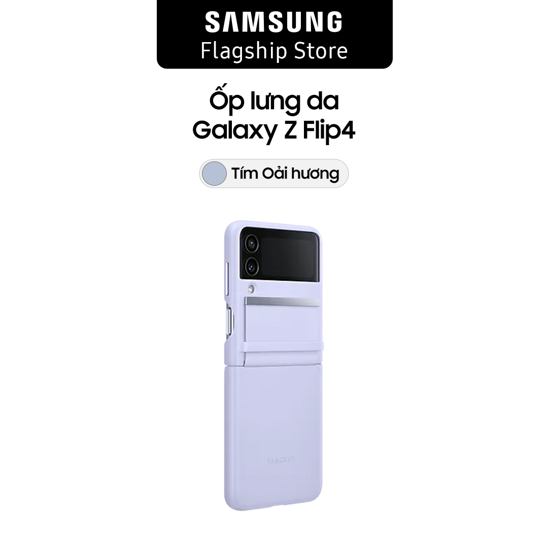 Ốp lưng da Galaxy Z Flip 4