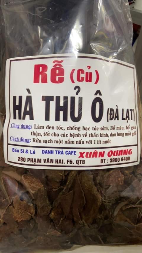 RỂ HÀ THỦ Ô KHÔ GIÚP ĐEN TÓC - ( ĐÓNG GÓI 1 KÍ ) THÁI LÁT