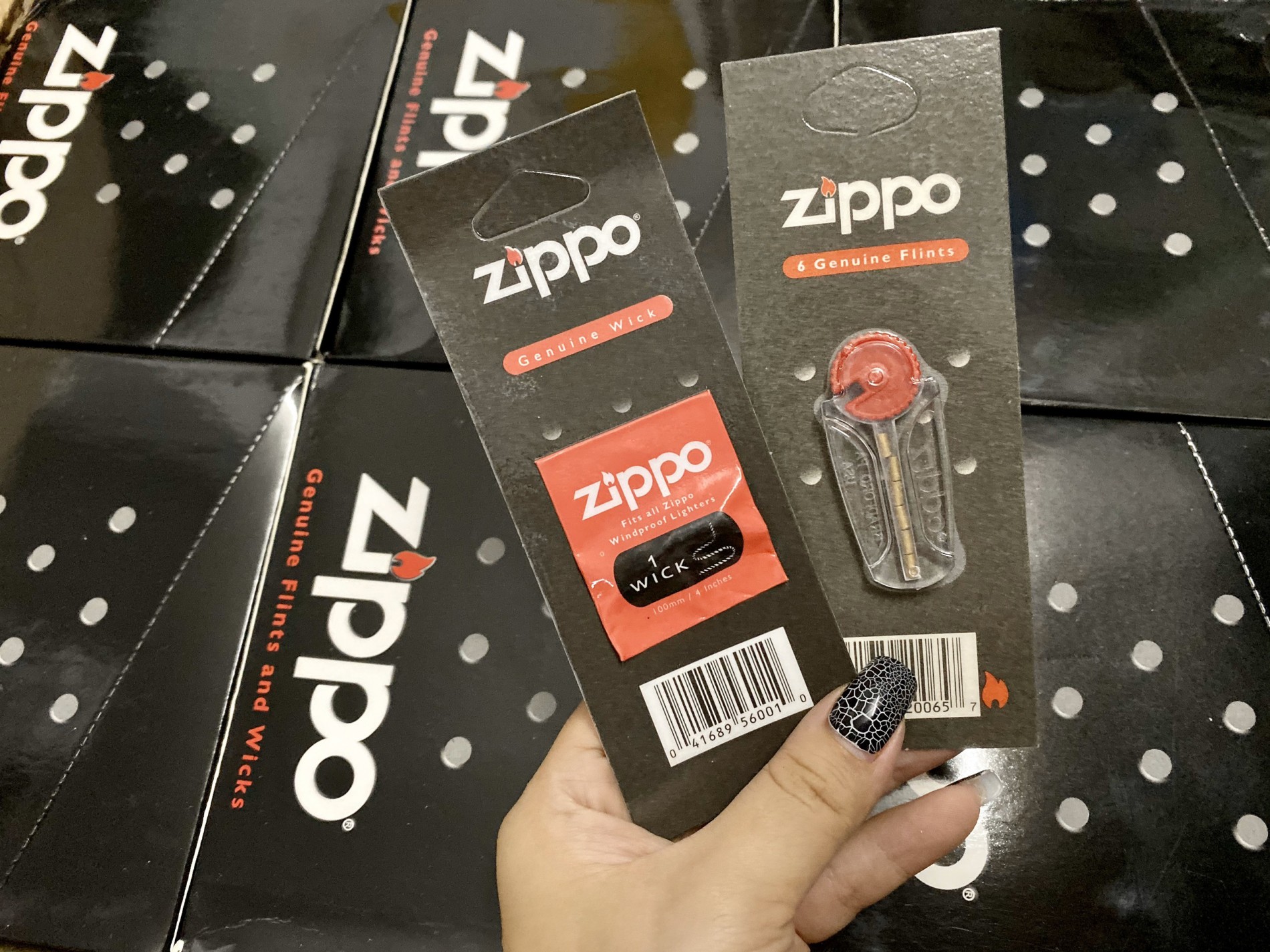 Tim  Thay Zippo, Bấc  Zippo Mỹ Loại Xịn