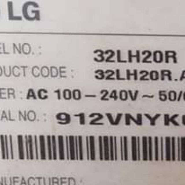 Tv Board: 32Lf15R