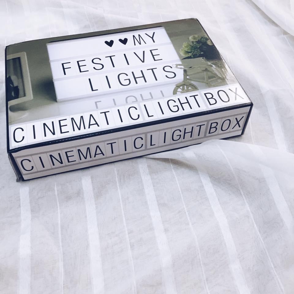 [HCM]HỘP ĐÈN CHỮ CINEMA LIGHT BOX