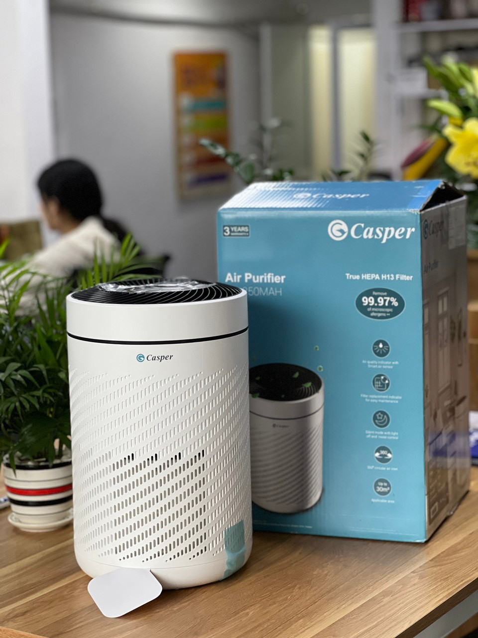 Máy lọc không khí Casper AP-250MAH (Giá áp dụng giao tại HN, HCM& các tỉnh liên hệ shop)