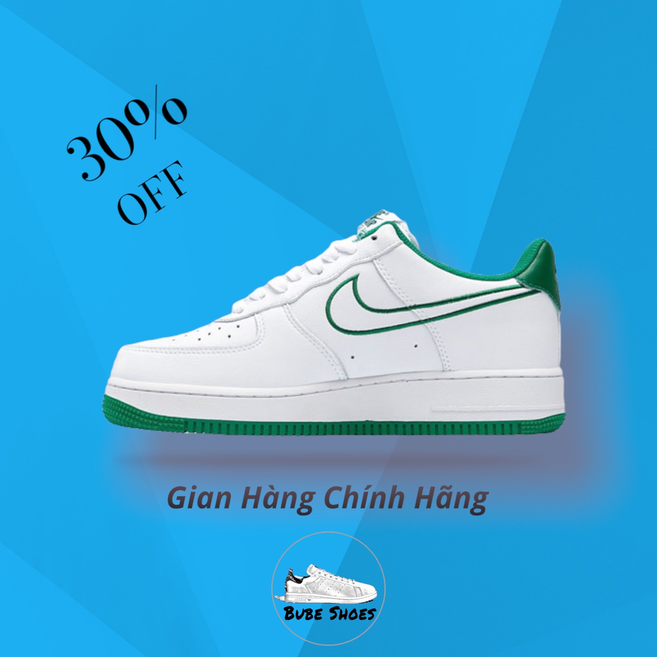 (Chính Hãng) Giày Air Force 1 Low '07 White Black DH7561-102