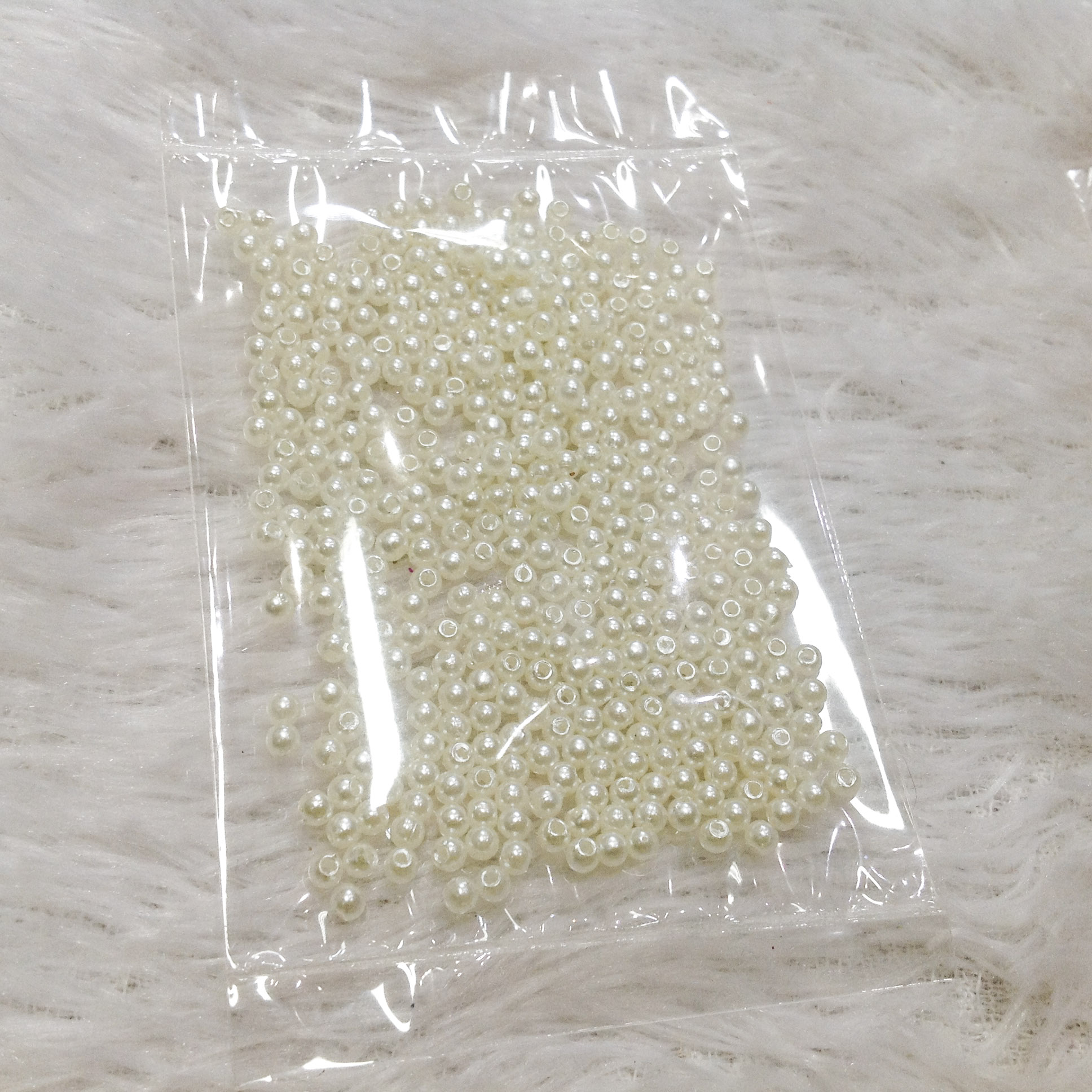 400 hạt cườm nhựa tròn ngọc trai 3li xỏ vòng tay,Hạt vòng nhiều màu size 3mm trang trí trang sức handmade