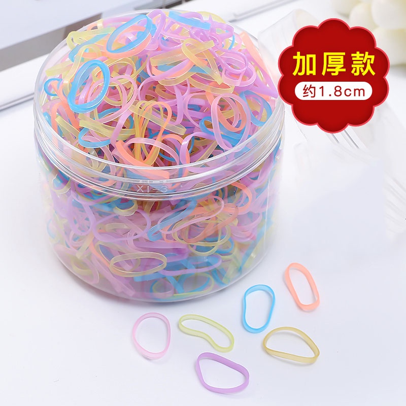 Set 1000 Dây Thun Cột Tóc Nhiều Màu