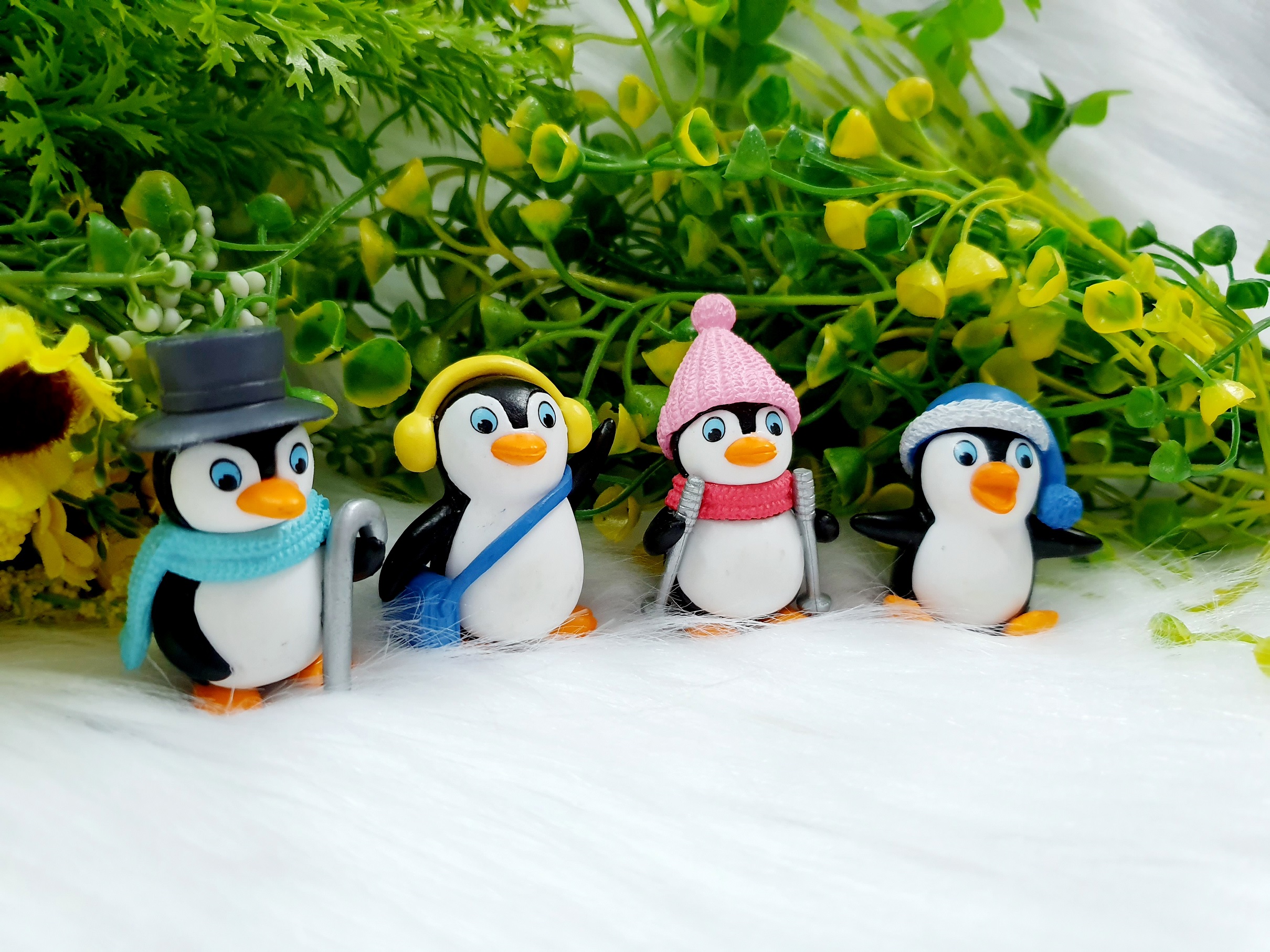 [HCM]Full set bộ 4 tượng chim cánh cụt