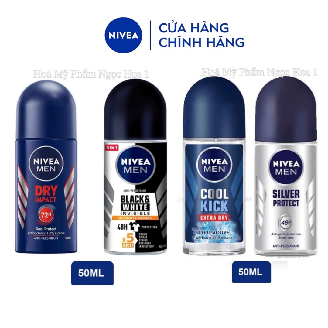 LĂN KHỬ MÙI NIVEA MEN 50ML