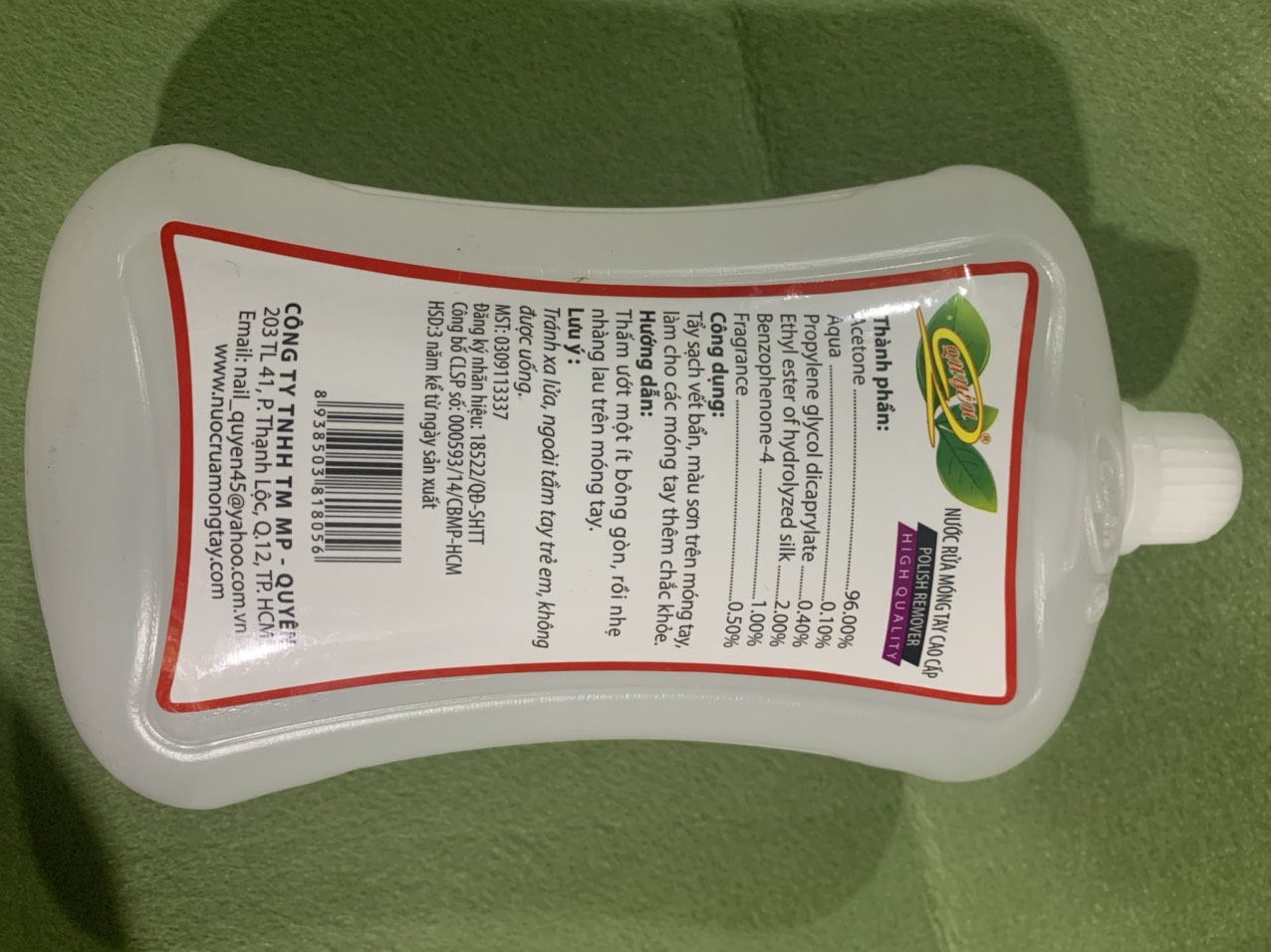 NƯỚC RƯA MONG TAY CAO CẤP 500ml - NƯỚC RƯA MONG TAY SƠN THƯỜNG