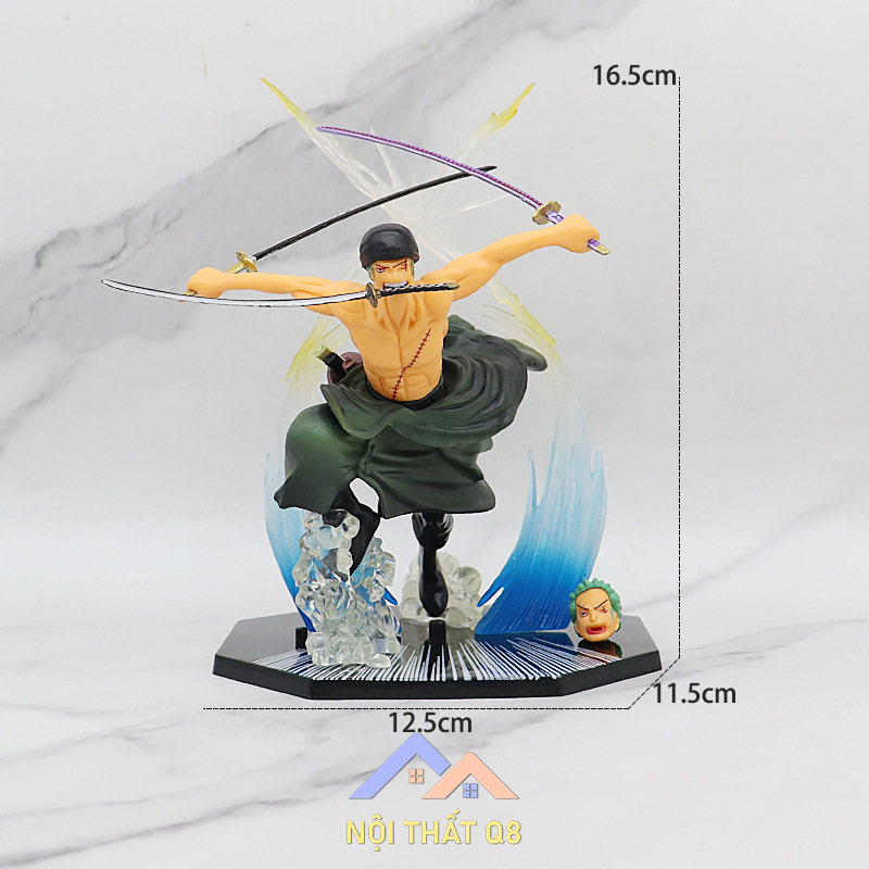 Mô hình nhân vật - Ace-Sabo-Luffy-Sanji-Zoro