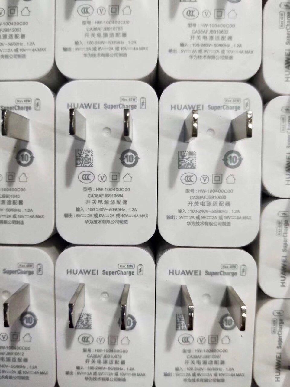 Combo bộ củ cáp sạc nhanh huawei 40w cho Huawei P30 Pro/P30/Mate P20 Pro/Bộ sạc Huawei 66W