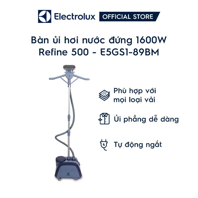 [HCM]Bàn ủi hơi nước đứng Electrolux E5GS1-89BM Hàng Chính Hãng