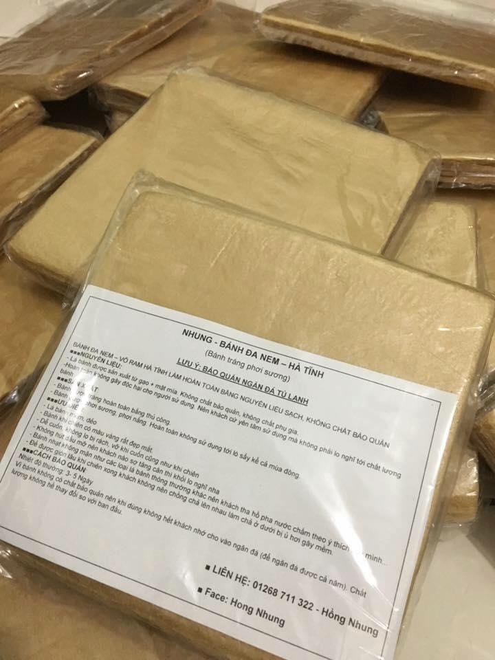 Lá Ram Hà Tĩnh - Bánh Đa Nem