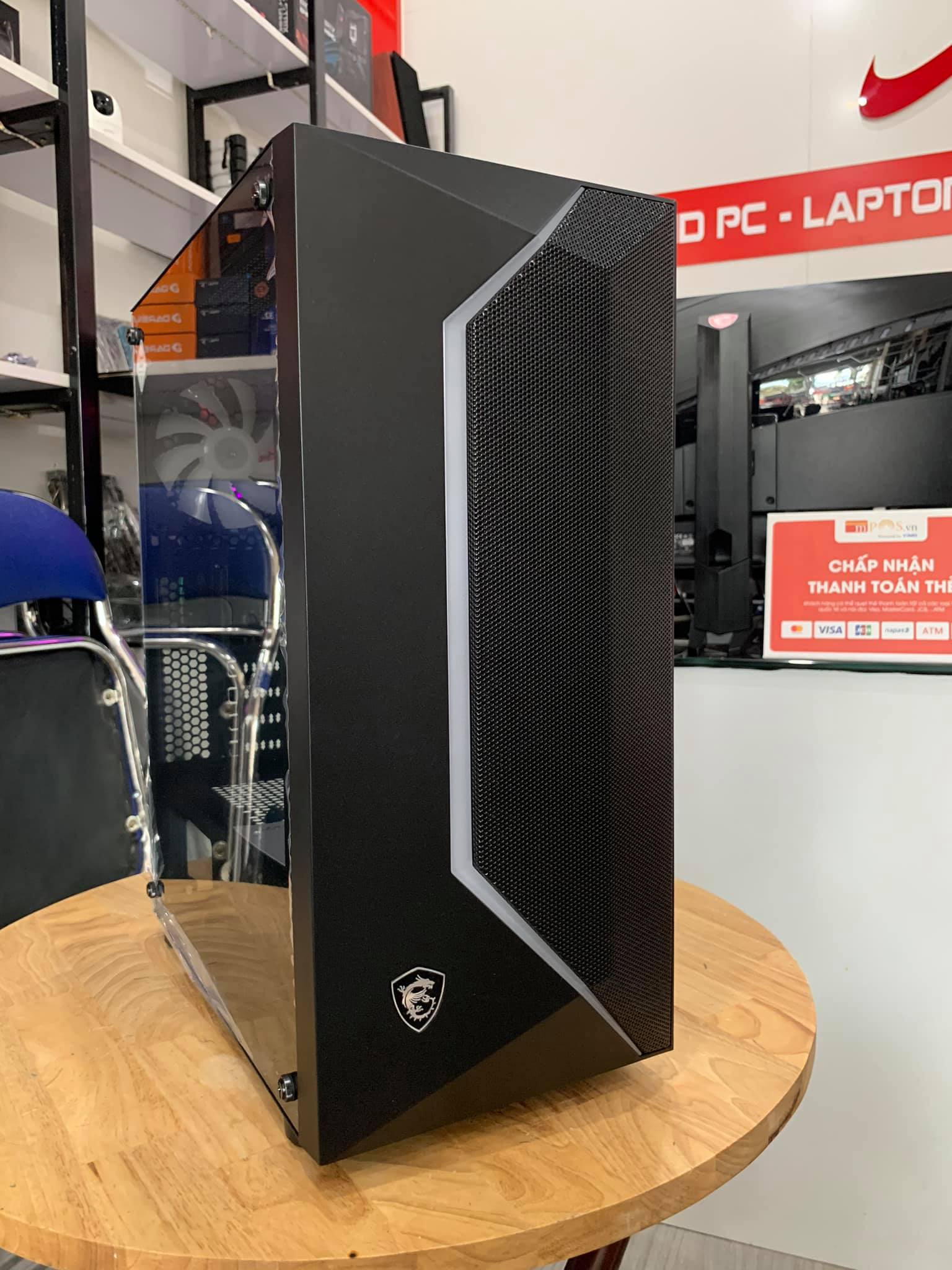 Case MSI MAG VAMPIRIC 100R ATX (Tặng Kèm 01 Fan Led RGB)