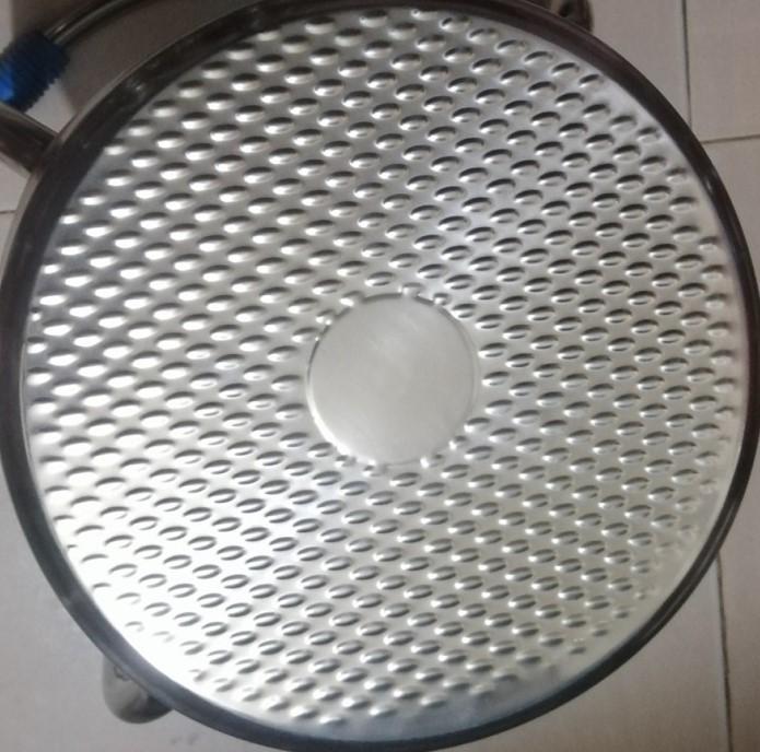 Bộ 6 ghế inox chân thẳng dầy dặn, chắc chắn