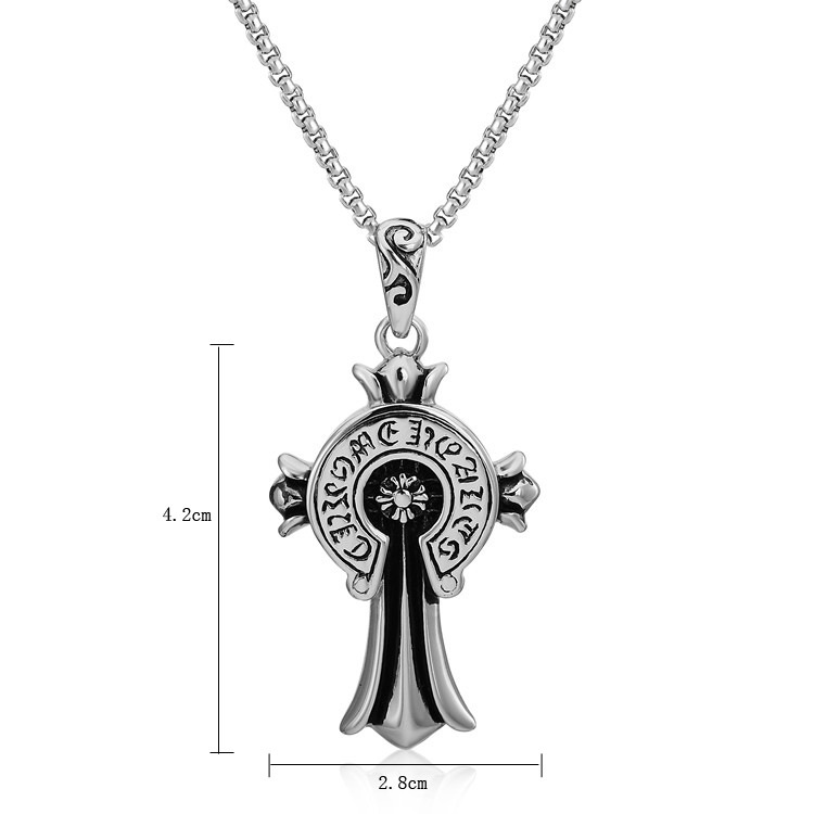 Dây chuyền kiểu dáng Chrome Heart thánh giá