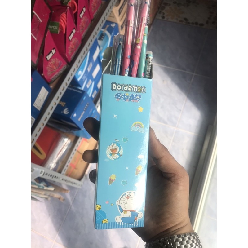 [ VPP Brendo ] - Bút gel tẩy (12cây/hộp) màu xanh và tím