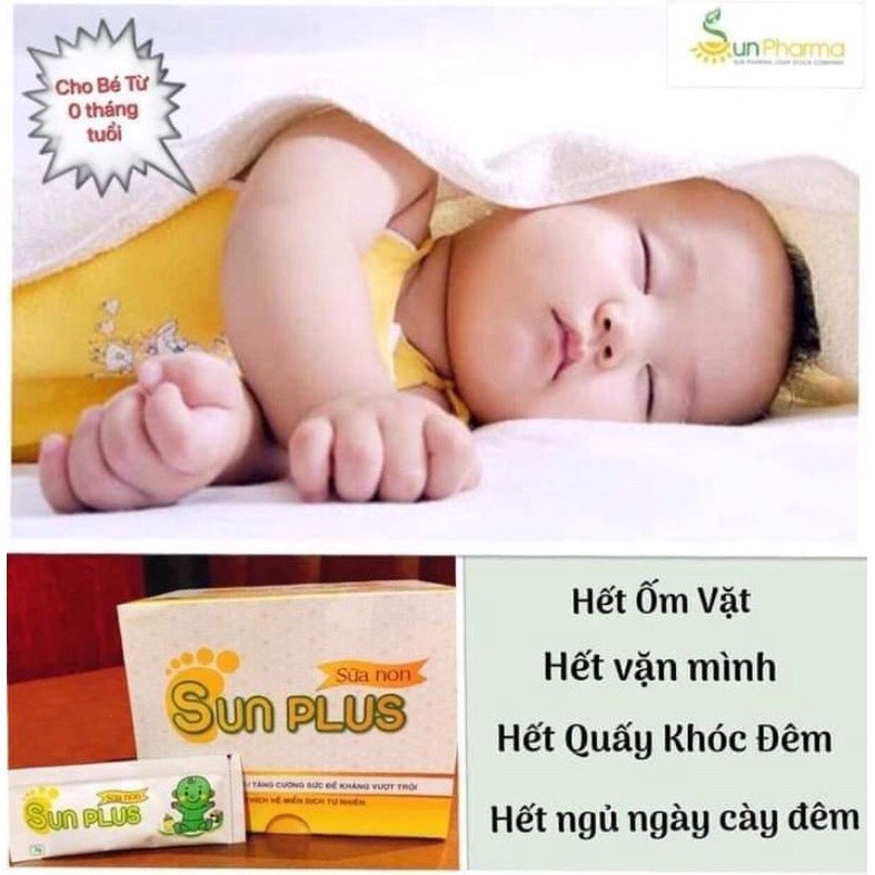 [Hoàn tiền 6%] Combo men hữu cơ Sữa non Sunplus - SỮA NON SUN PLUS